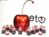 Cherry Candle Jar